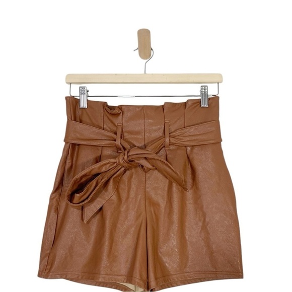 Commando Faux Leather High Waist Shorts Size XS - Picture 3 of 10